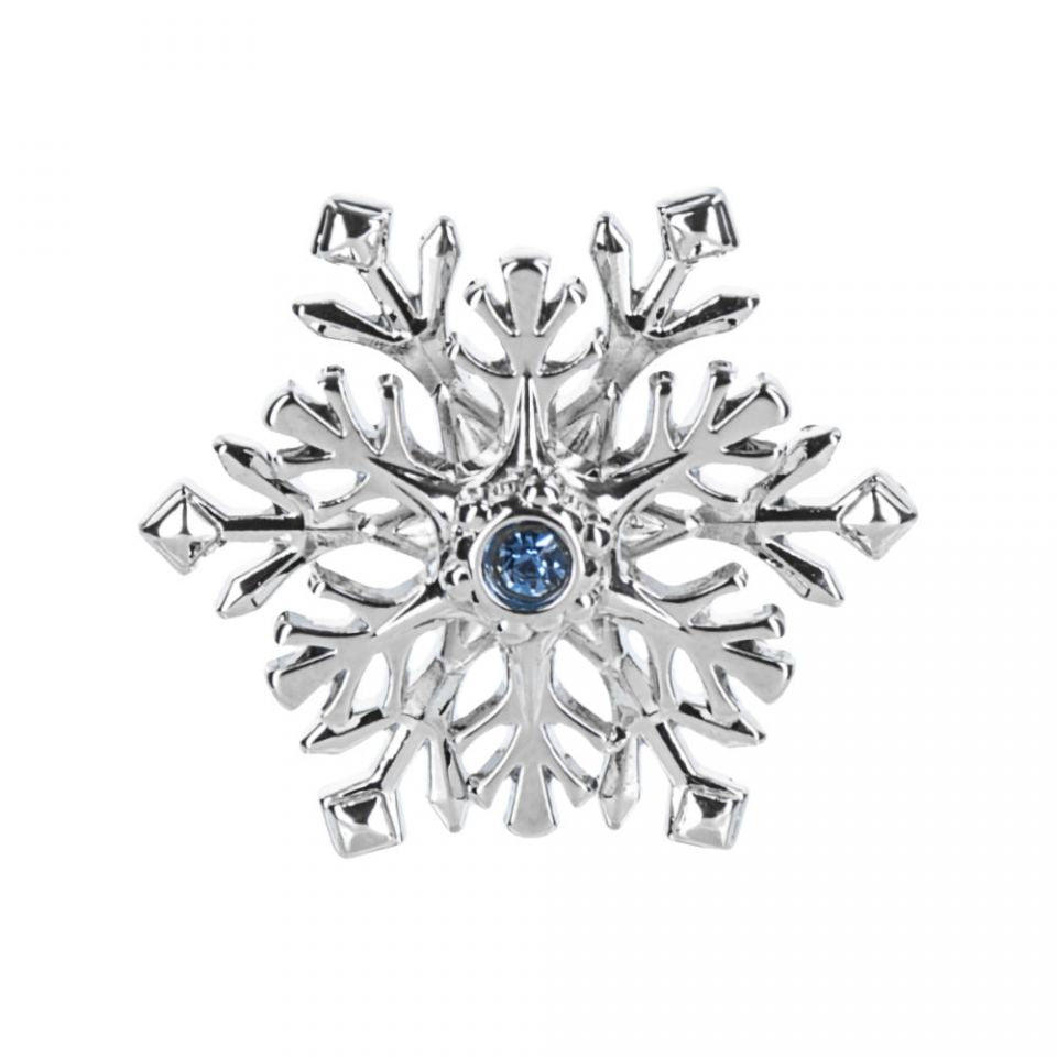 Spinning Snowflake Charm