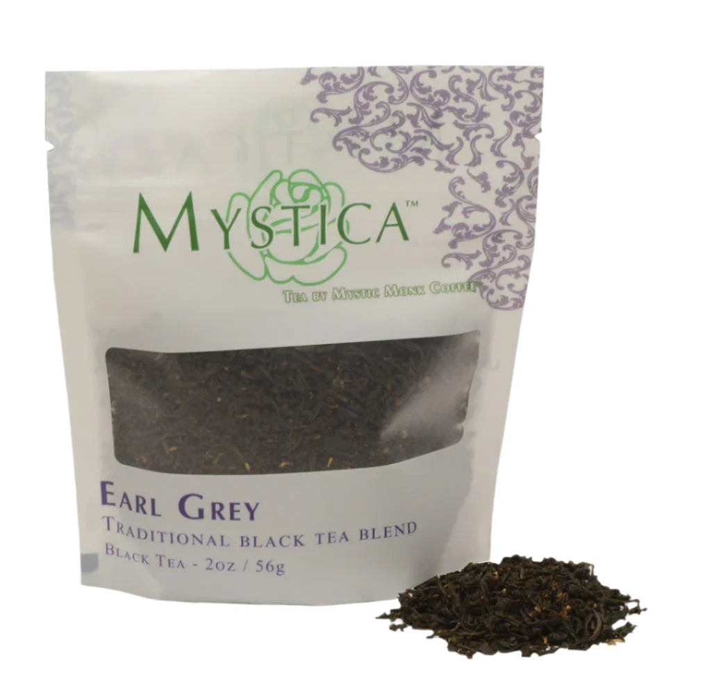 Mystic Monk Mystica Earl Grey Black Tea - 2oz Bag