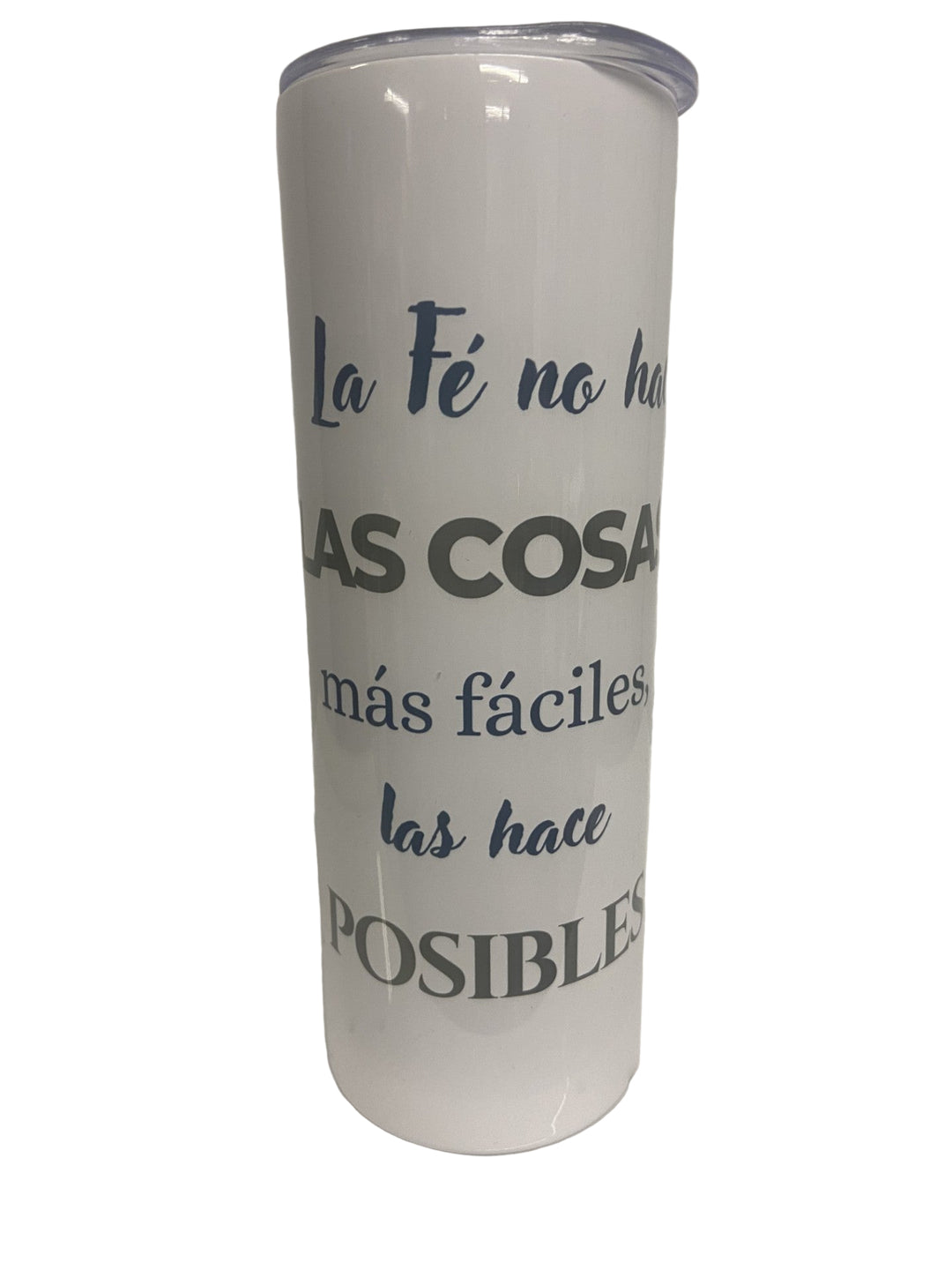 20 oz Stainless Steel Tumbler "La Fe"