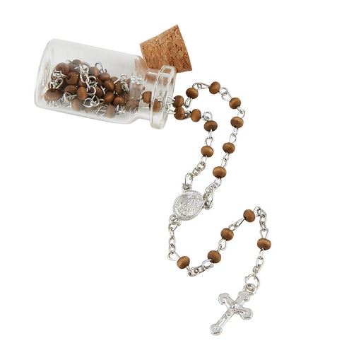 3mm Mini Rosary in a Bottle