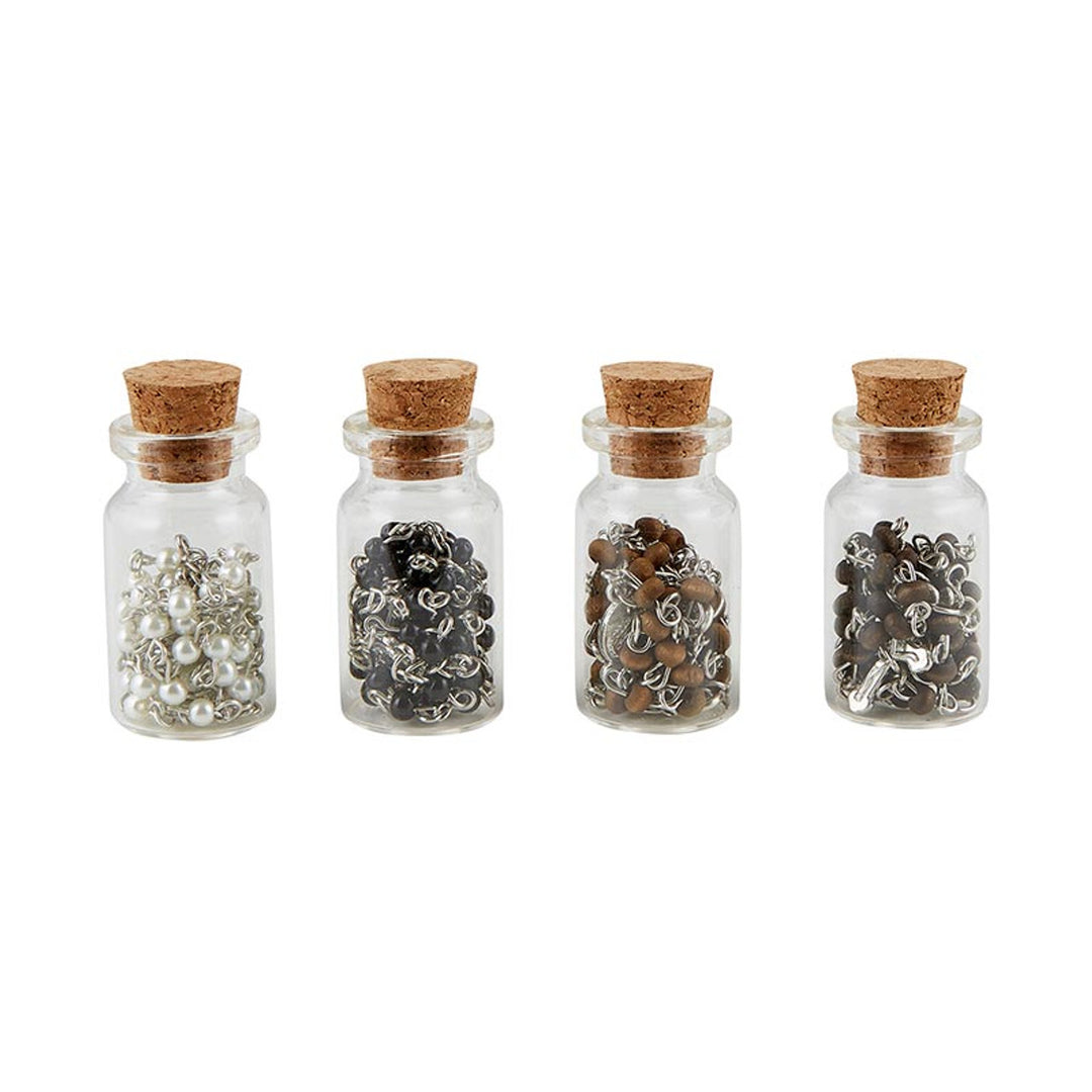 3mm Mini Rosary in a Bottle