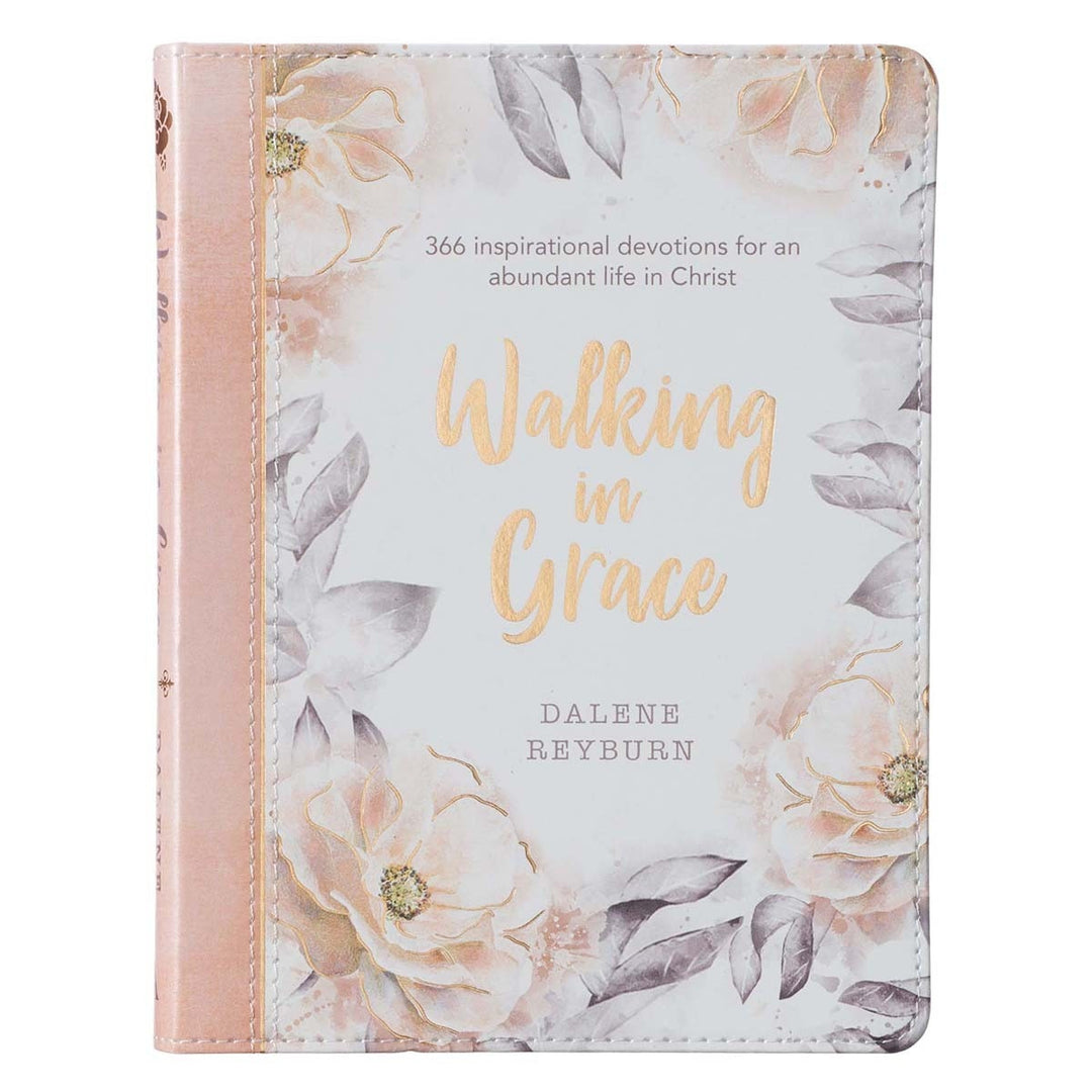 Walking in Grace Faux Leather Devotional