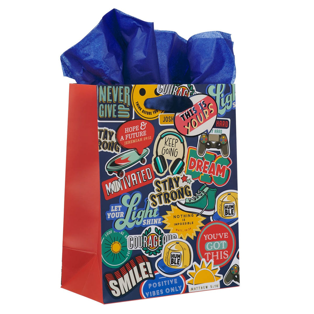 Stay Strong Kid Medium Gift Bag