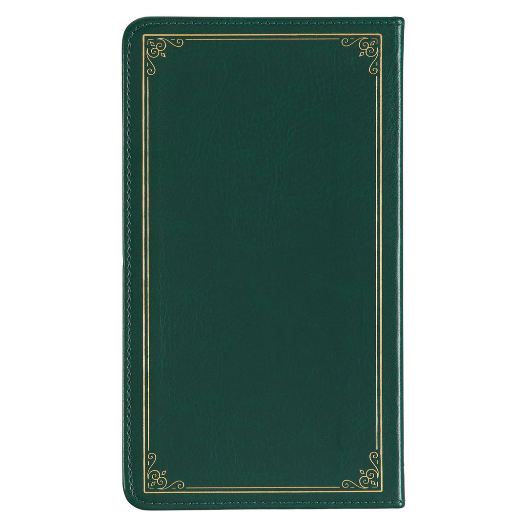 199 Favorite Bible Verses for Graduates Green Faux Leather Gift Book