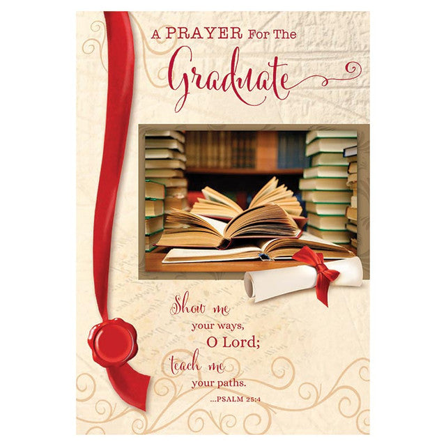 A Prayer For The Graduate Card