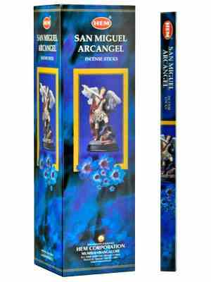 San Miguel Archangel Hem Incense 8 Sticks Pack