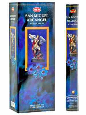 San Miguel Archangel Hem Incense 20 Sticks Pack