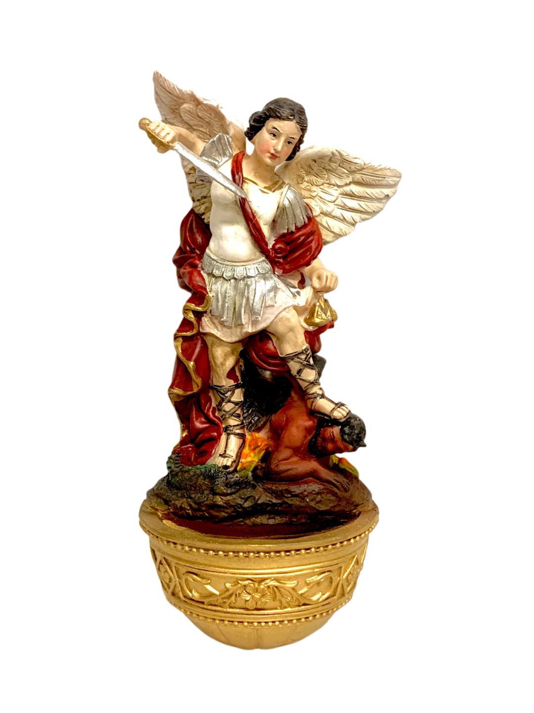 8" St. Michael Holy Water Wall Font