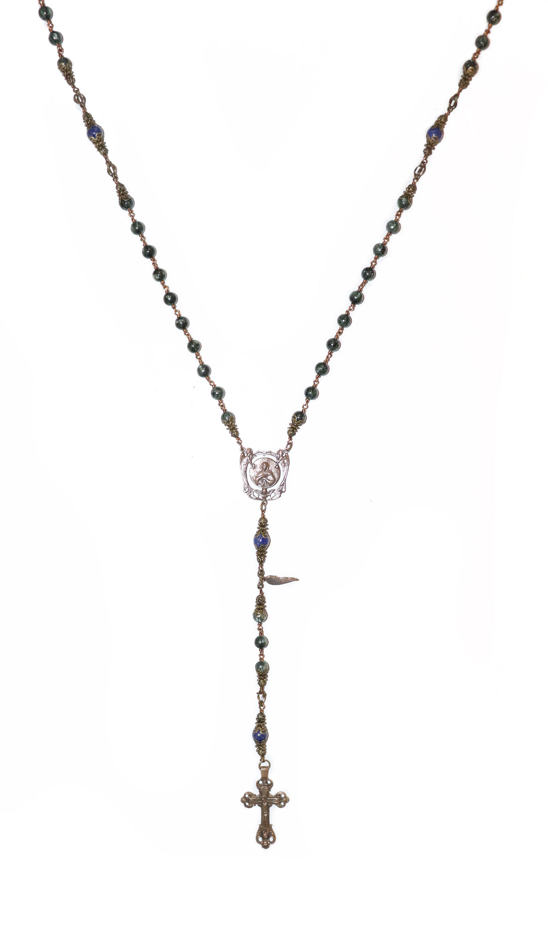 Seraphinite Heirloom Rosary