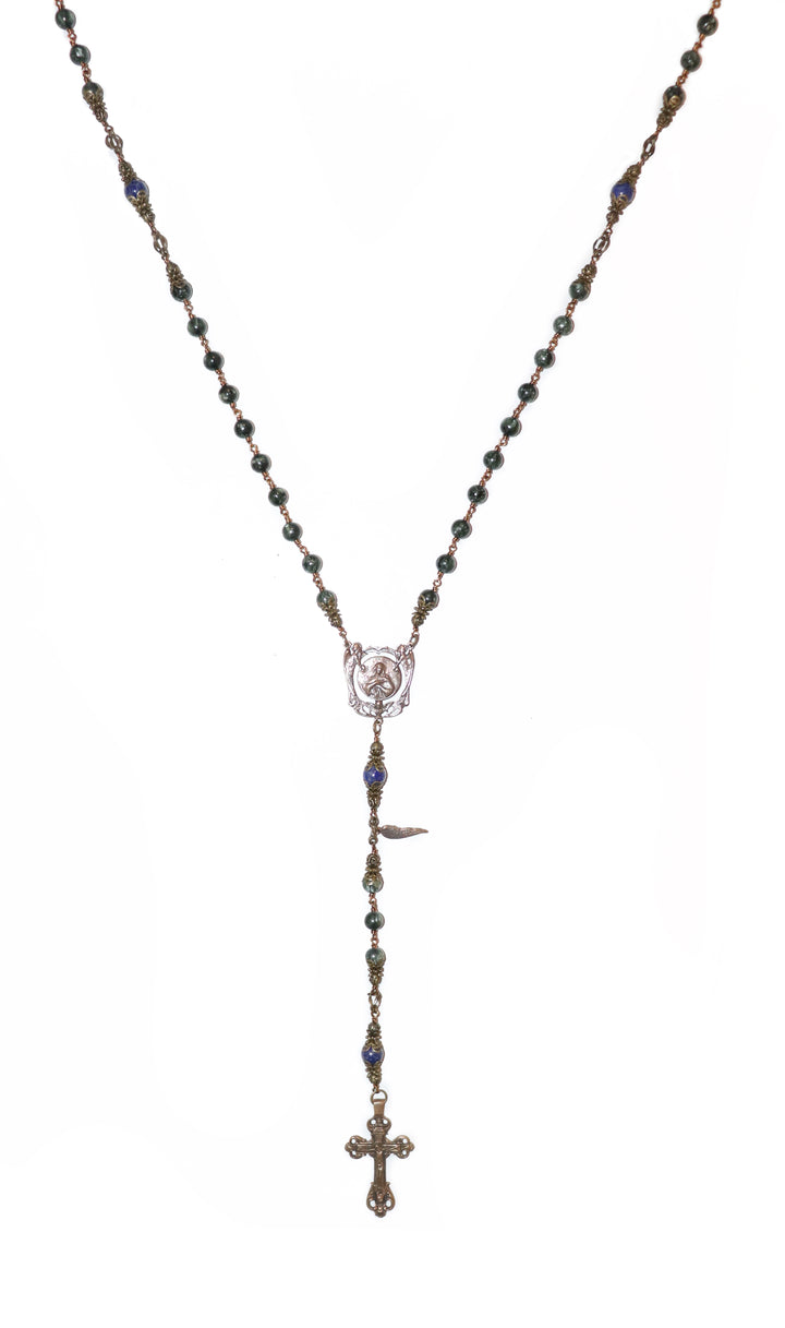 Seraphinite Heirloom Rosary