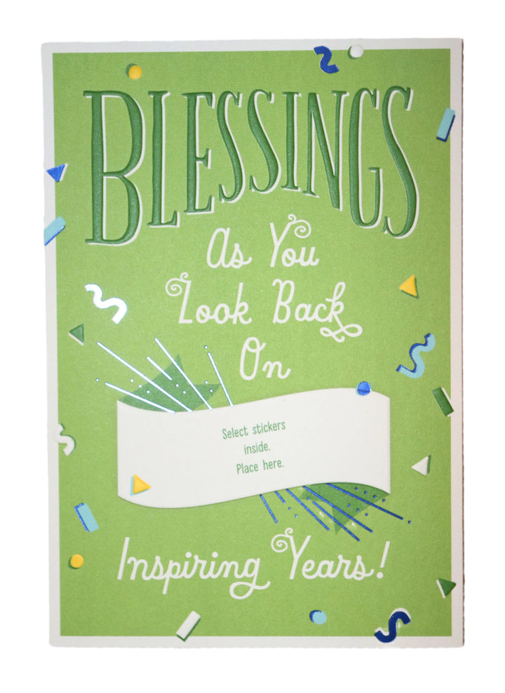 Blessings As You Look Back On Inspiring Years