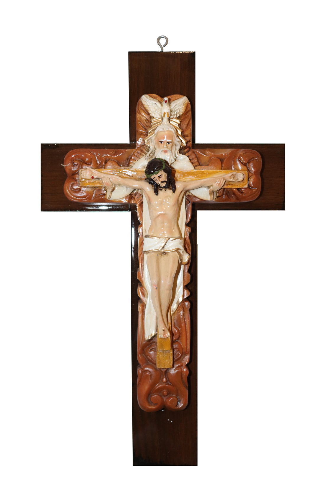 14.5" Holy Trinity Wall Crucifix