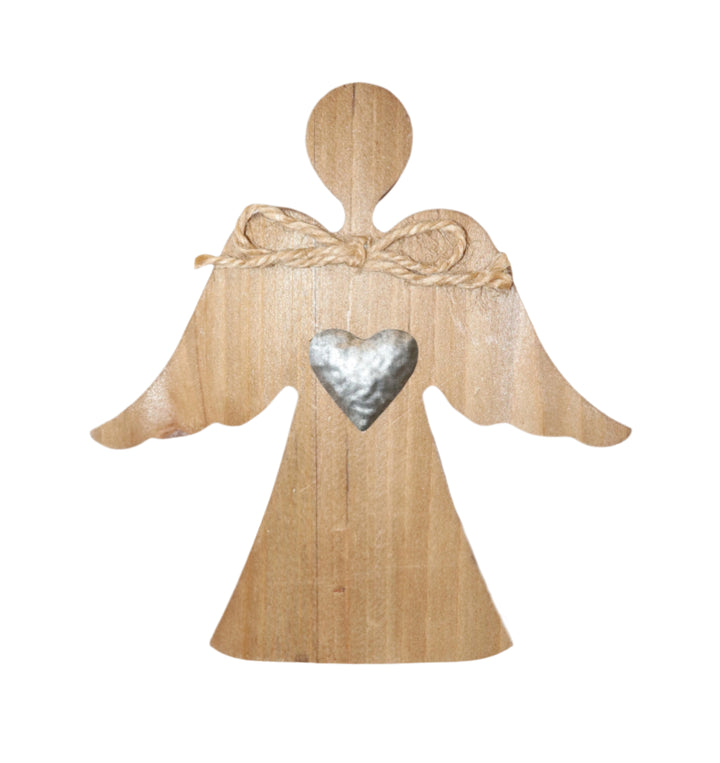 Painted Angel Heart Figure