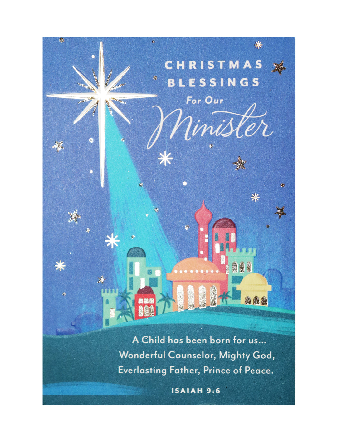 Christmas Blessings For Our Minister