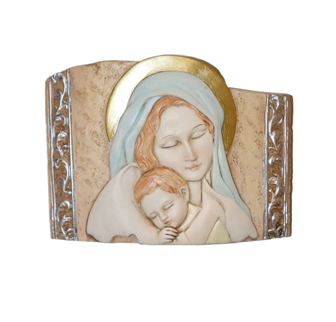 4.25" Madonna of the Street Resin Plaque