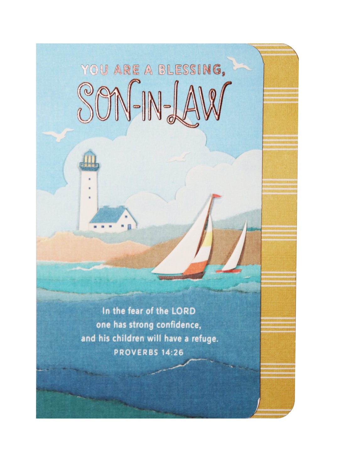 You Are A Blessing, Son-In-Law Greeting Card