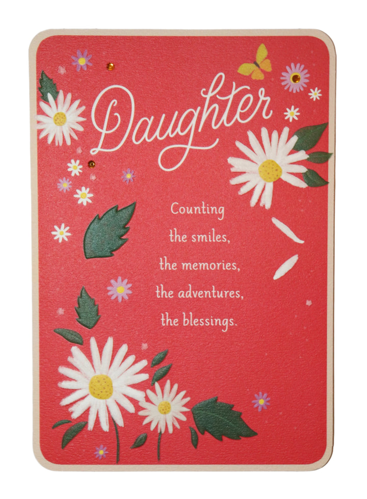 Daughter Counting The Smiles, The Memories, The Adventures