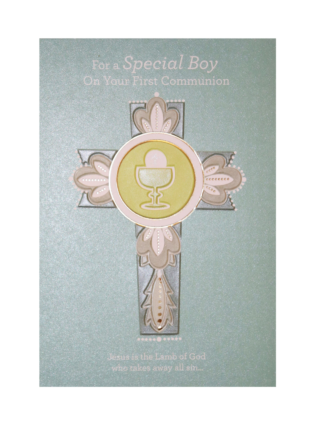 For A Special Boy On Your First Communion - First Communion Card