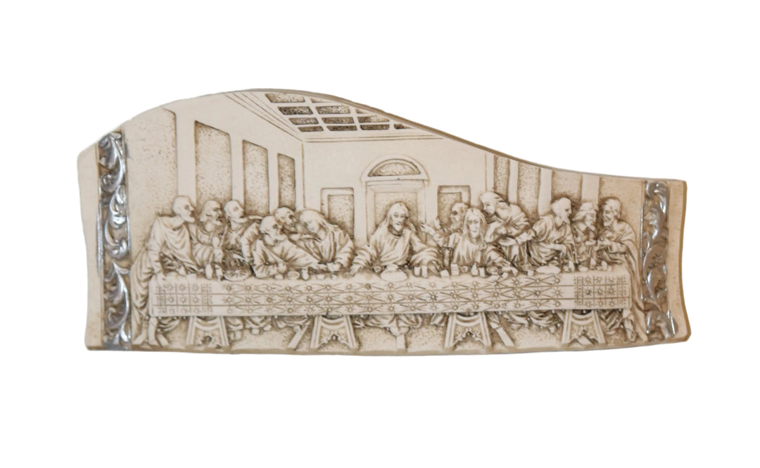 6.5" Da Vinci Last Supper Resin Plaque
