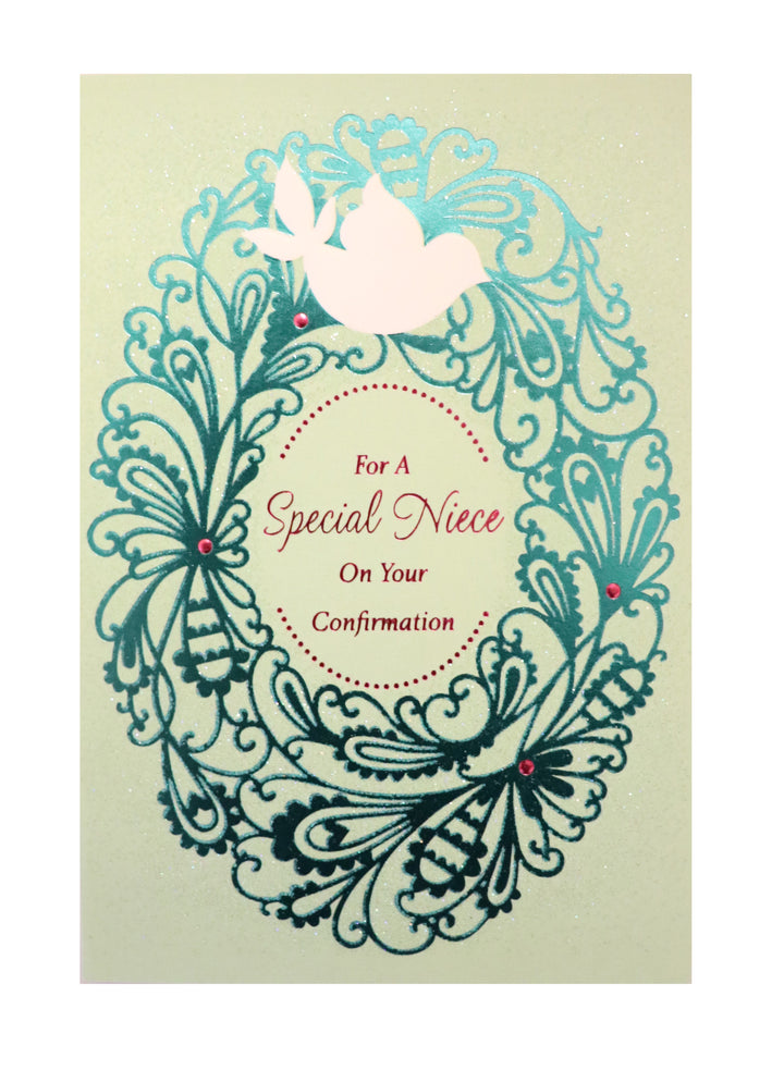For a Special Niece - Confirmation Card