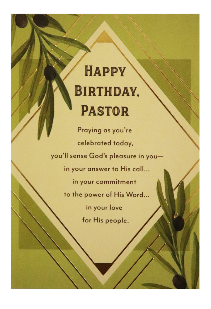 Happy Birthday, Pastor