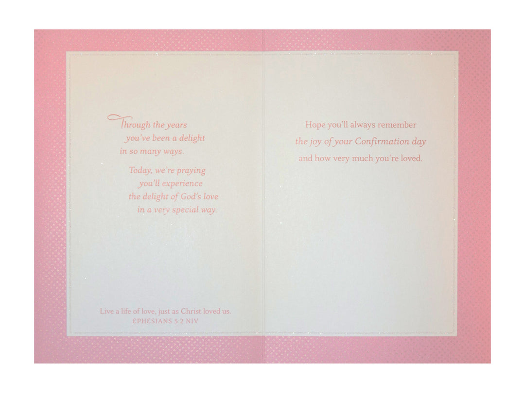 For A Precious Daughter - Confirmation Card