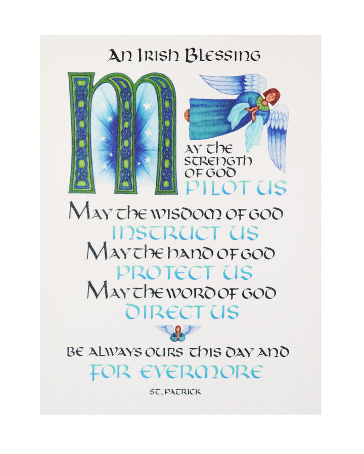 An Irish Blessing May the Strength of God Pilot Us
