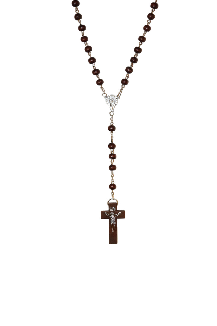 7mm Wood Rosary