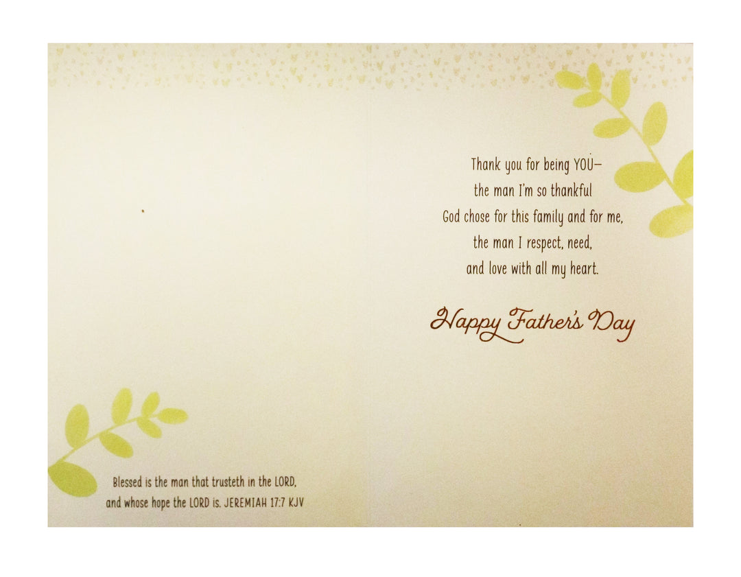 My Wonderful Husband - Father's Day Card