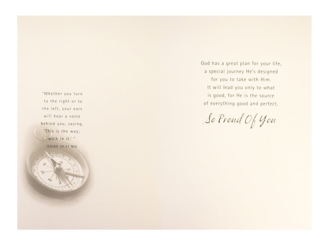 For a Special Young Man - Confirmation Greeting Card