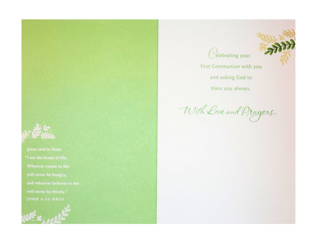 A First Communion Prayer For You Card