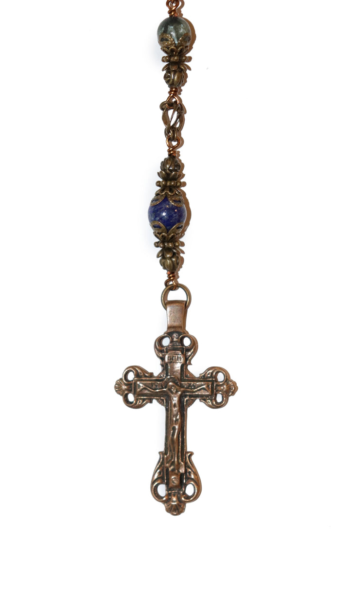 Seraphinite Heirloom Rosary