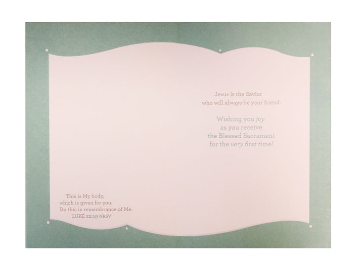 For A Special Boy On Your First Communion - First Communion Card
