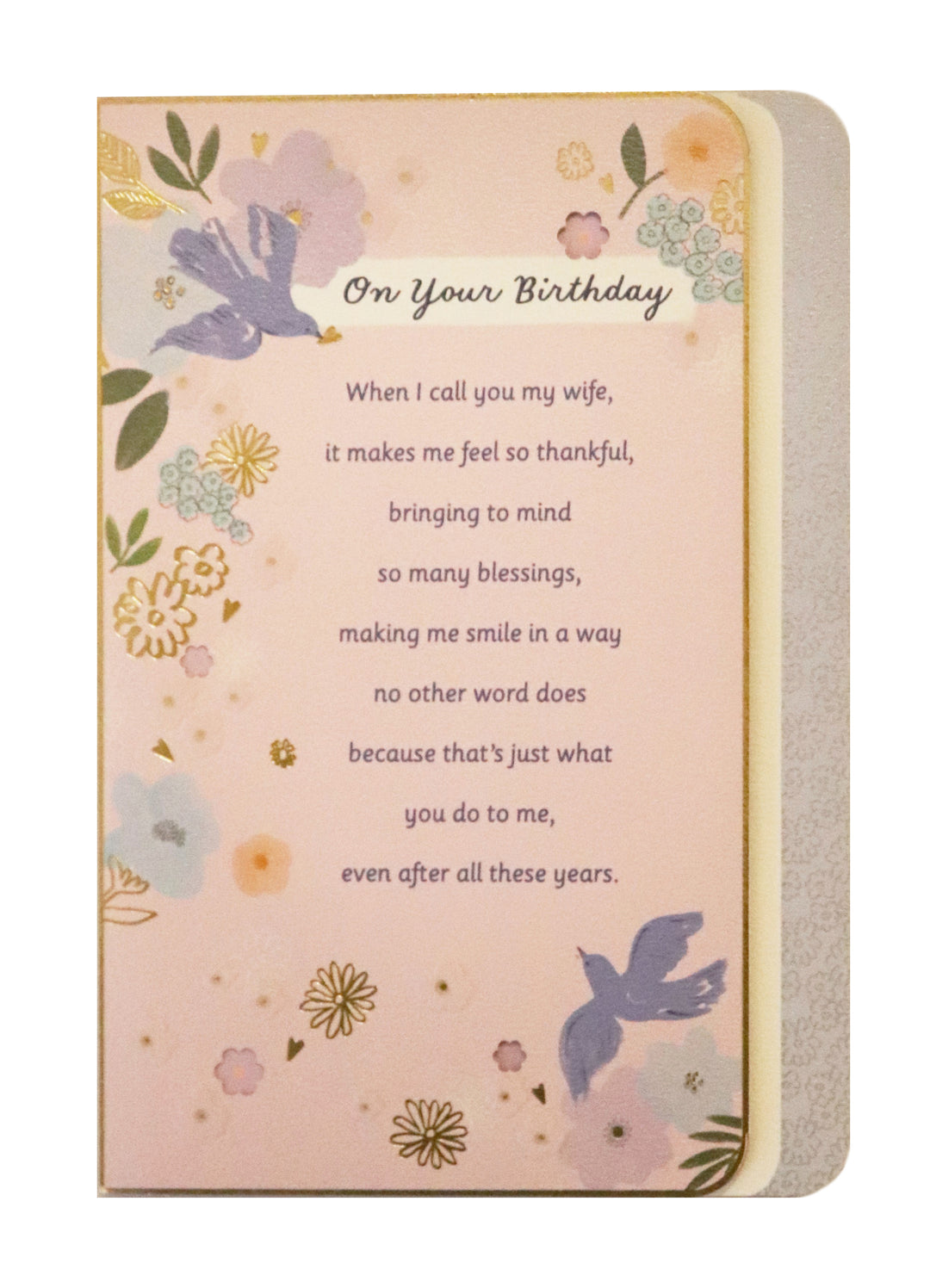 On Your Birthday When I Call You My Wife