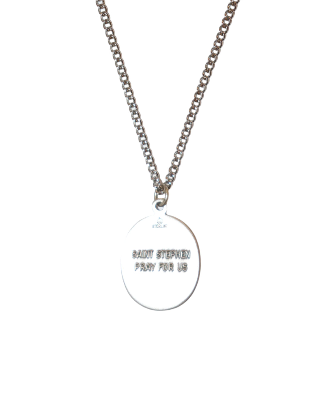 St. Stephen Medal Pendant with Chain