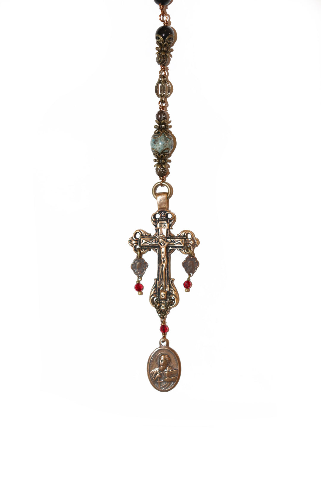 Black Onyx Heirloom Rosary
