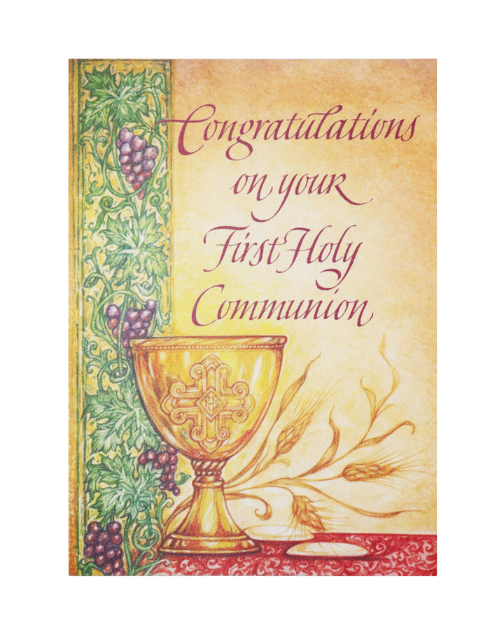 Congratulations On Your First Holy Communion