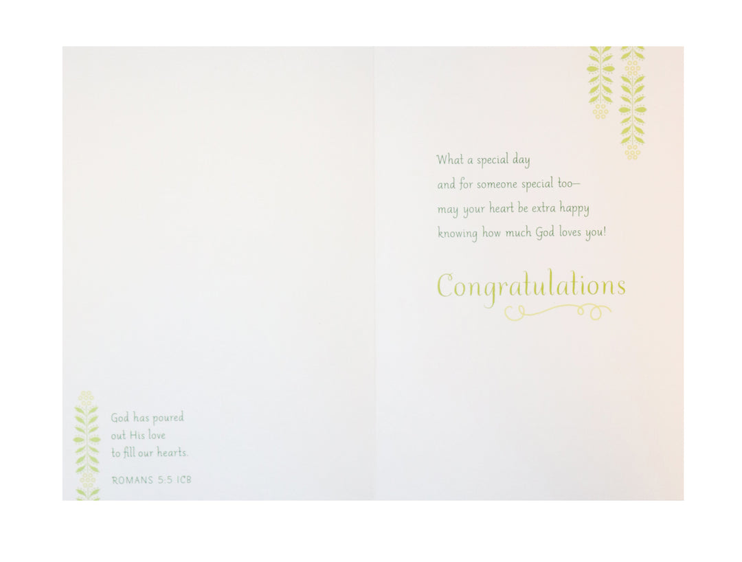 For a Special Girl Sharing In the Joy - First Holy Communion Card