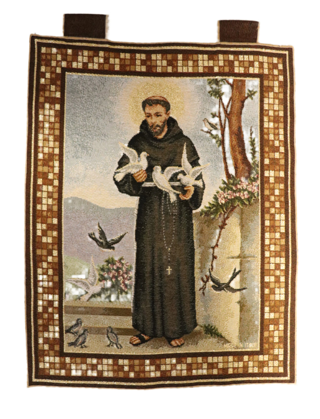 St. Francis Tapestry with Tabs