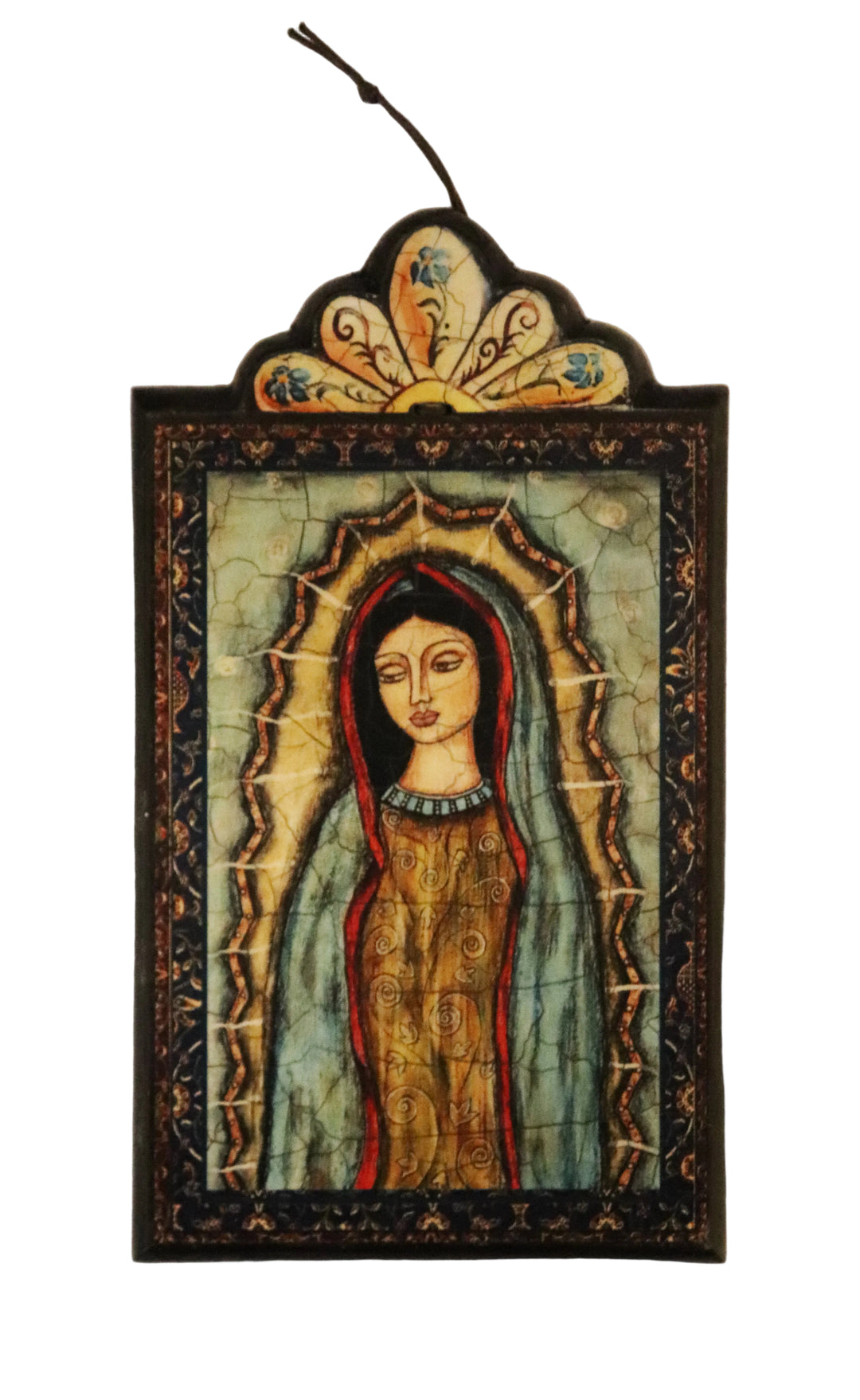 7.5" Retablo Devotional Art