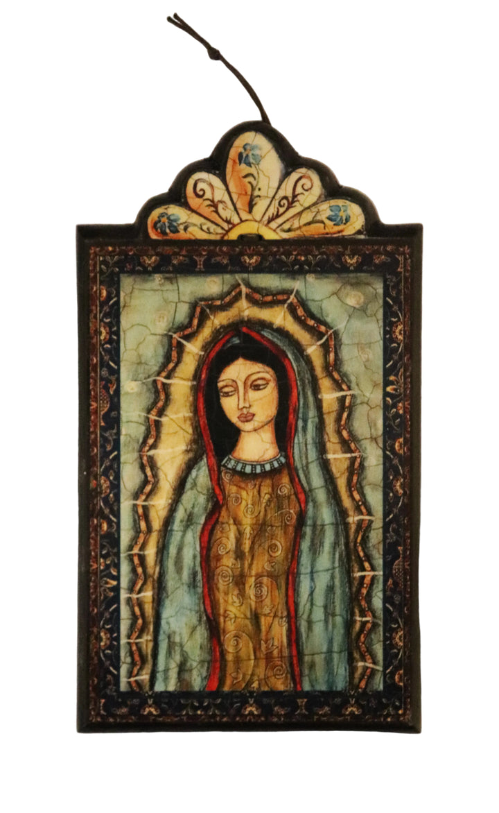 7.5" Retablo Devotional Art