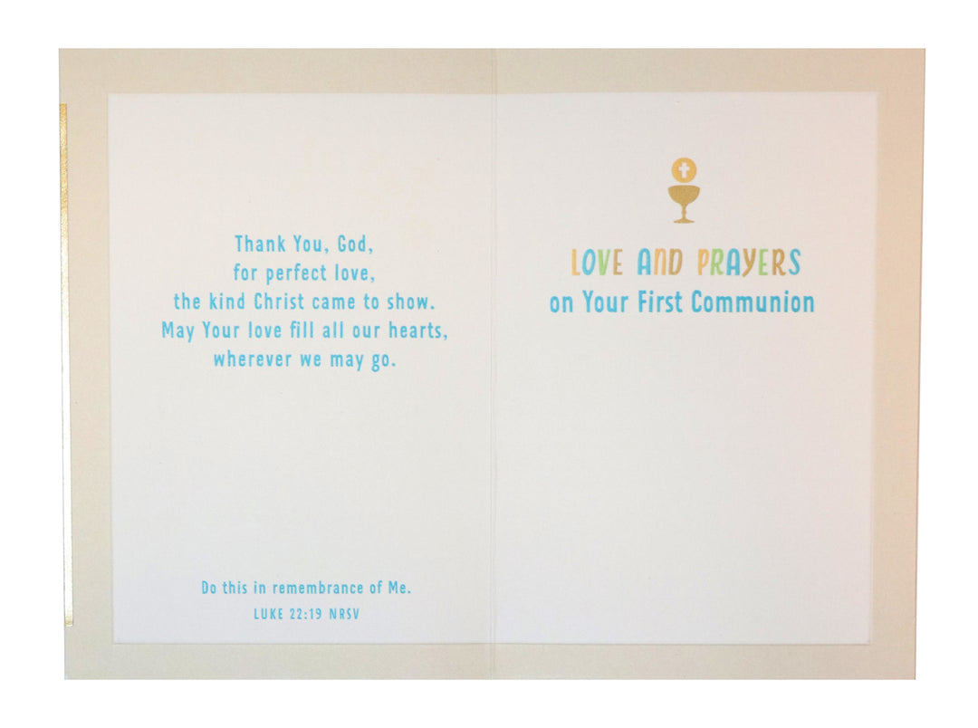 You're Special Nephew And Today Is Very Special Too - First Comunion Card