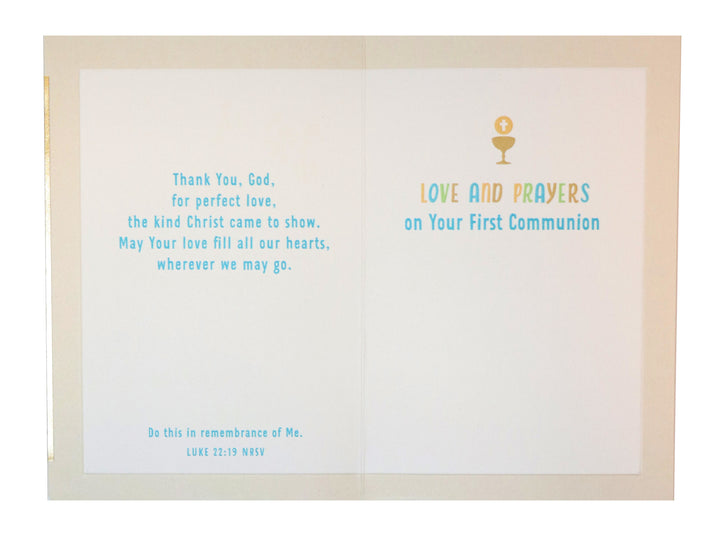 You're Special Nephew And Today Is Very Special Too - First Comunion Card