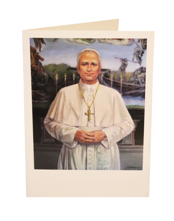 5"x7" Pope Leo XIV Greeting Card - Artist Juan Bastos
