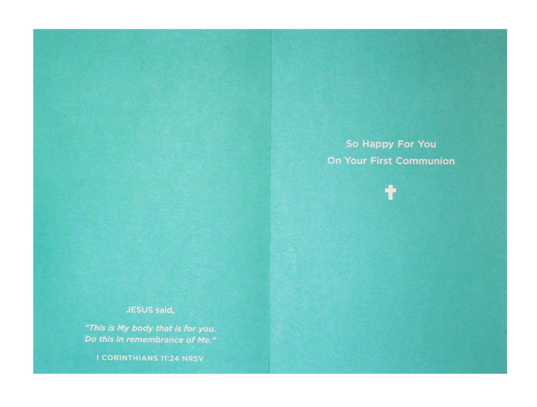 Know What, Godson? - First Communion Greeting Card