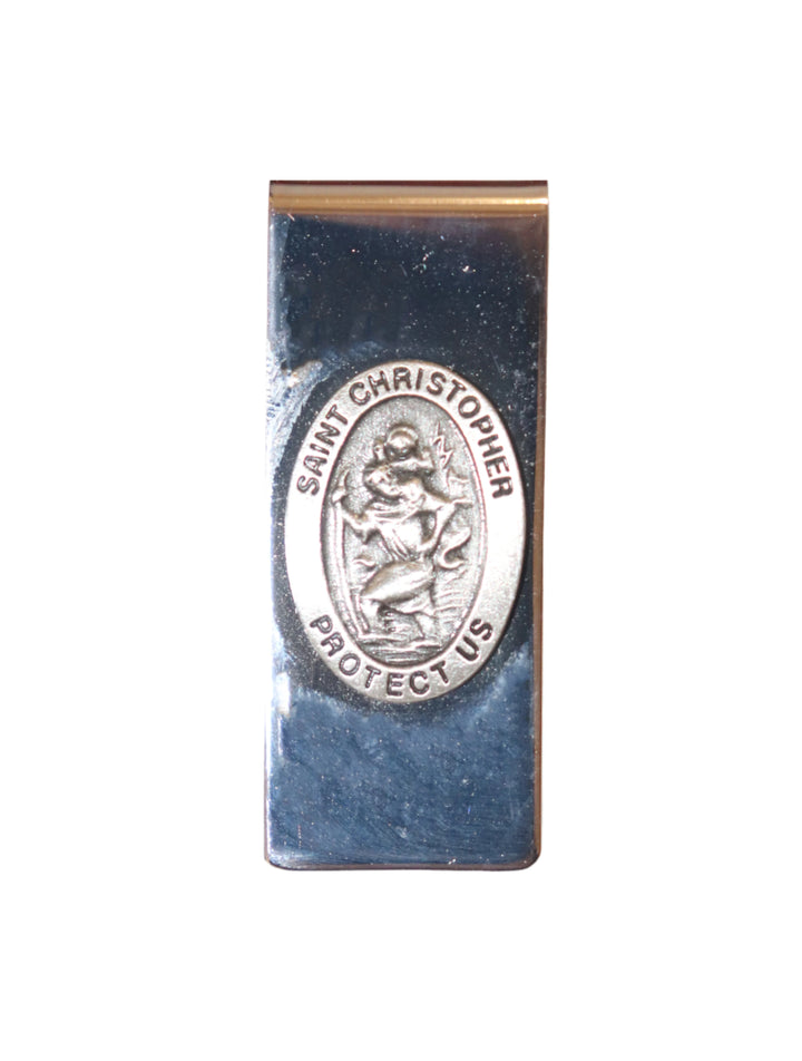 St. Christopher Money Clip
