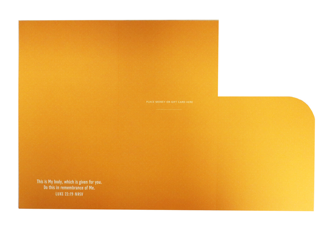 Peace, Joy, Hope - First Communion Money Card