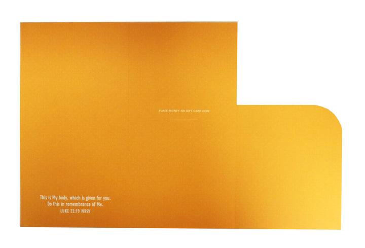 Peace, Joy, Hope - First Communion Money Card