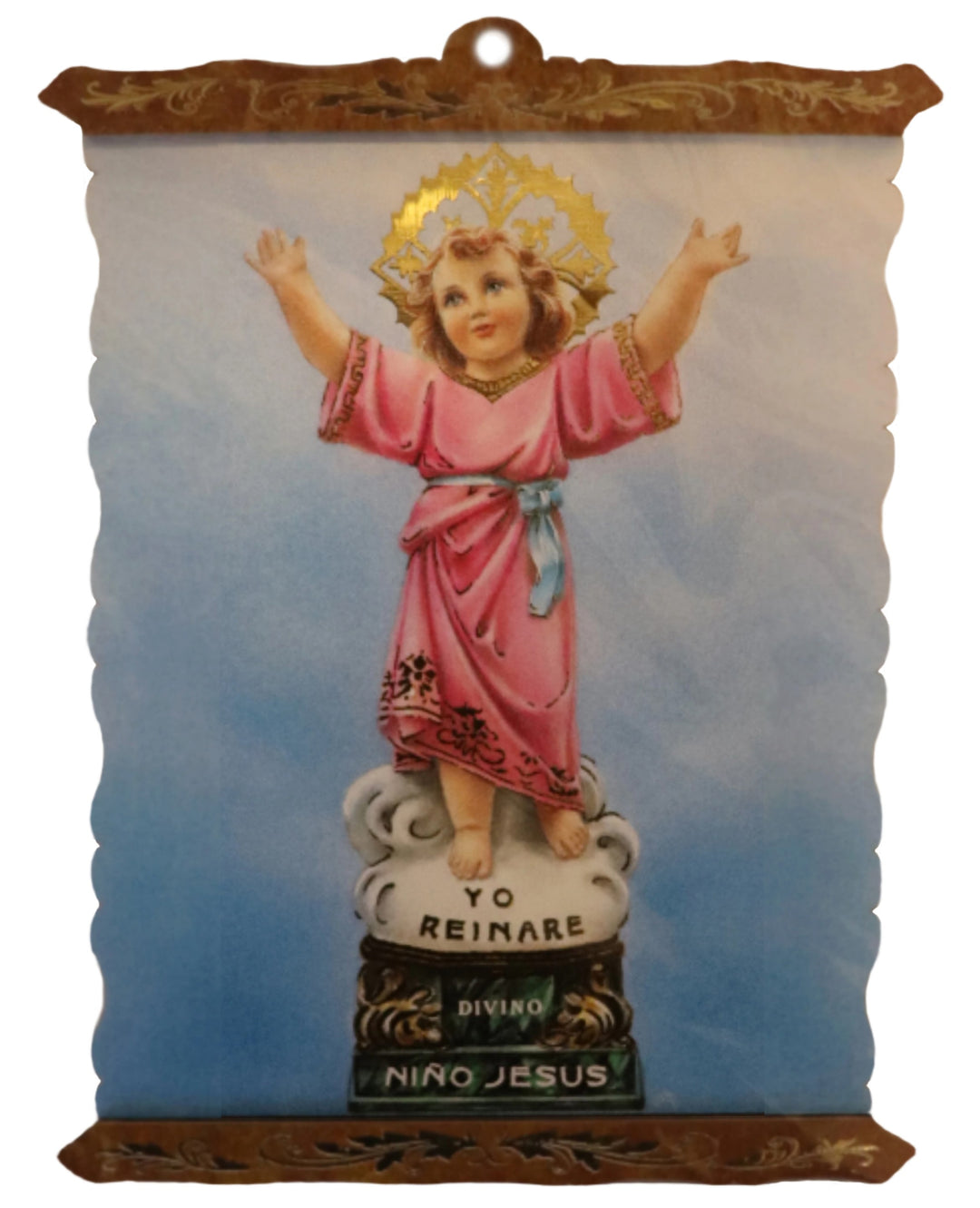 Divine Child Scroll Plaque