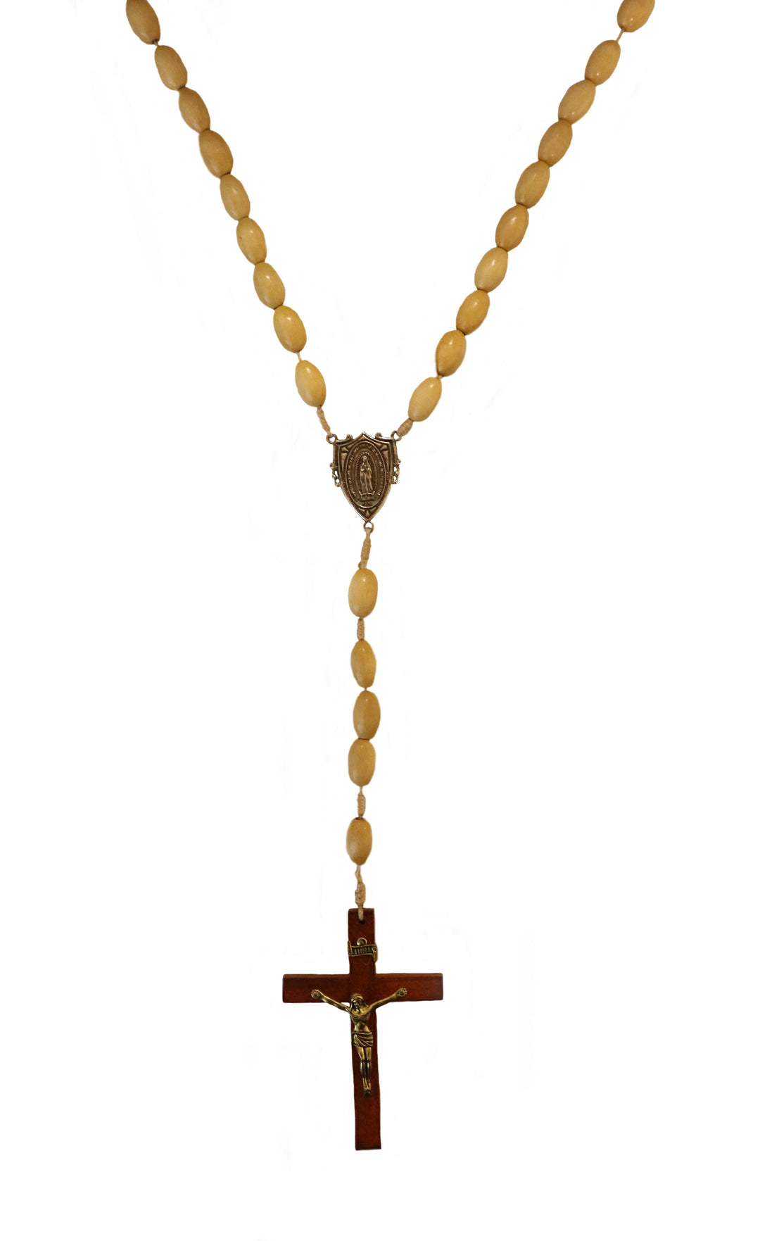 Our Lady of Guadalupe Wooden Wall Rosary